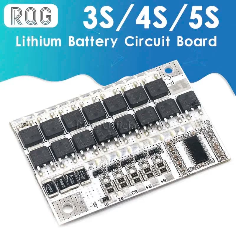3s/4s/5s Bms 12v 16.8v 21v 3.7v 100a Li-ion Lmo Ternary Lithium Battery Protection Circuit Board Li-polymer Balance Charging