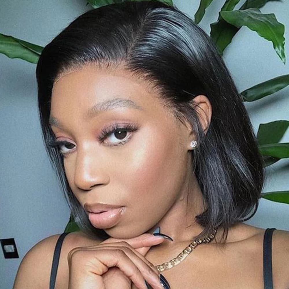 Glueless Wigs Human Hair Glueless Wig Human Hair Ready To Wear Bob Wig Human Hair Glueless Preplucked Human Wigs Ready To Go