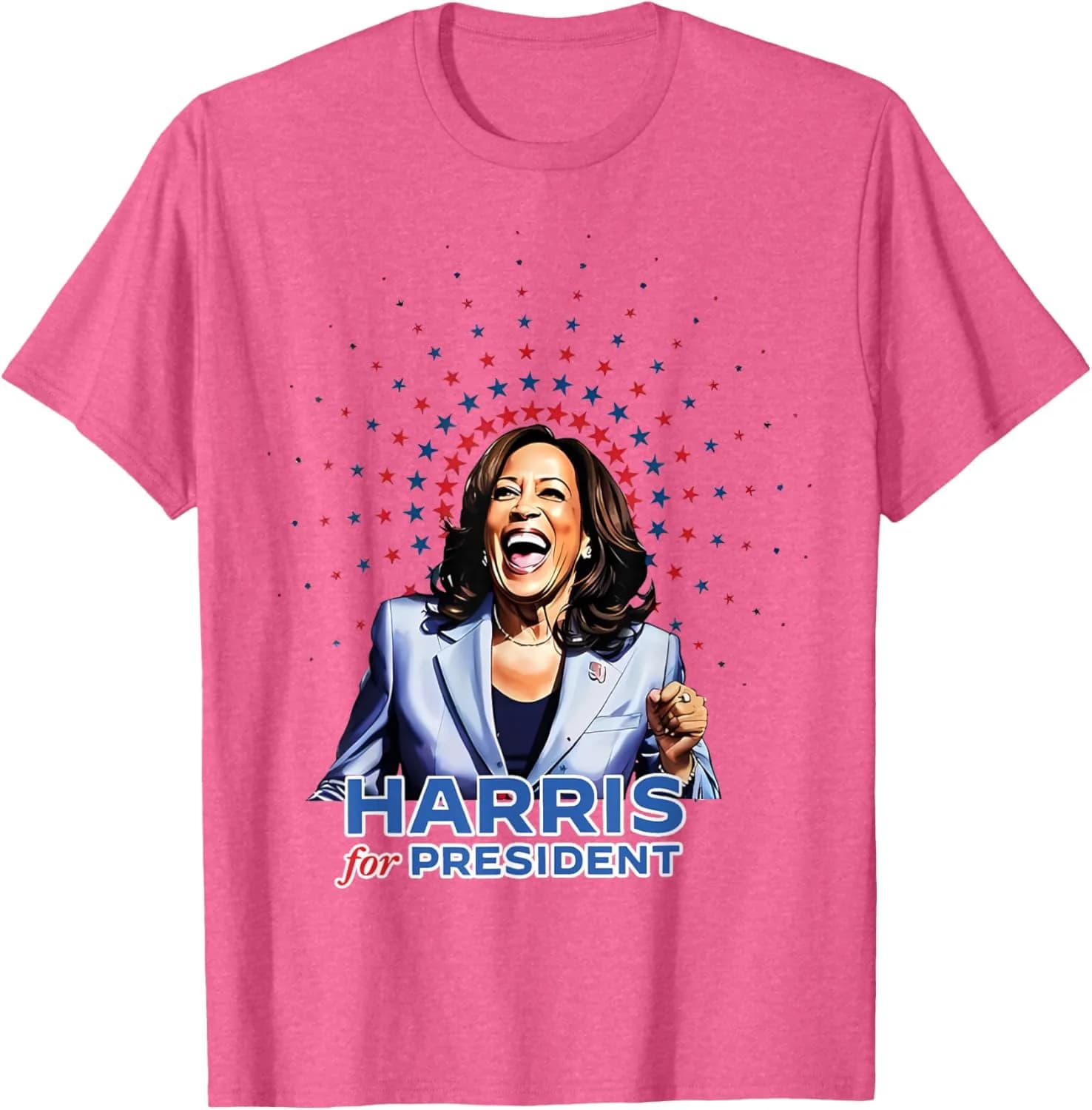 Harris Won 2024 Election President 47 Th American Flag T-shirtSweatshirt T-shirt