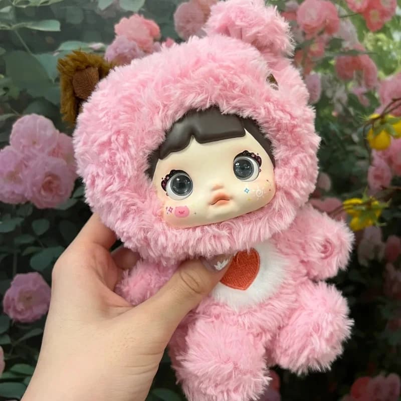 In Stock Authentic Nommi Cute Never Closes Anime Vinyl Dolls Backpack Pendant  Anime Cartoon Kawaii Cute Doll Children Toy Gift