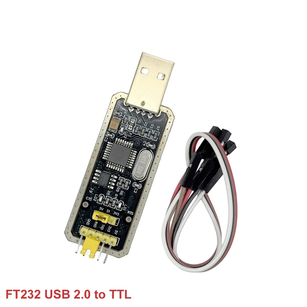 FT232 FT232BL FT232RL USB 2.0 to TTL Level Download Cable to Serial Board Adapter Module 5V 3.3V Debugger TO 232 support win10