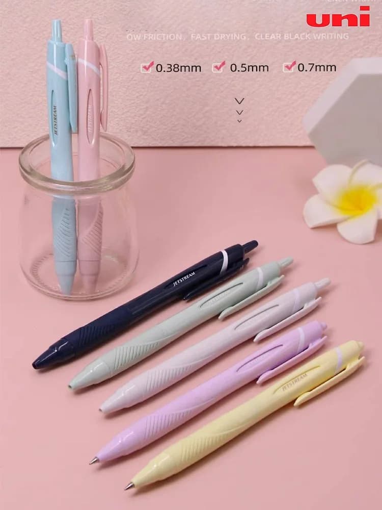 Uni JETSTREAM Ballpoint Pen Ultra Smooth Writing Signature Pens, Handwriting Quick Drying Novelty Supplies galos para enfermeras