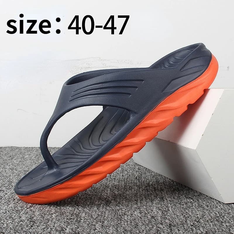 High Quality Men's Shoes Men's Slippers Plus Size 40-47 Size Fashion Summer Men's Flip-Flops Outdoor Soft Casual Shoes Men