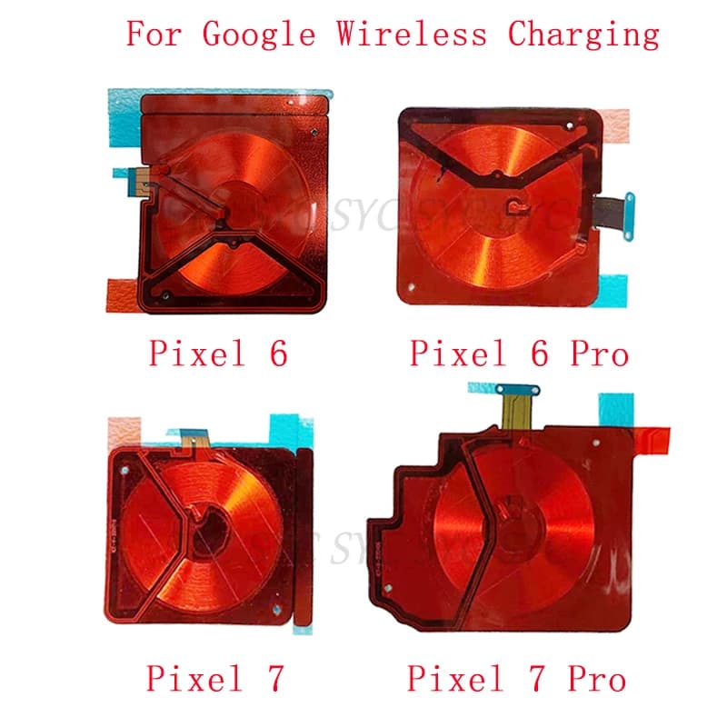 Wireless Charging Chip NFC Module Antenna Flex Cable For Google Pixel 7 Pro 6 Pro 5 Wireless Charger Flex Cable Repair Parts