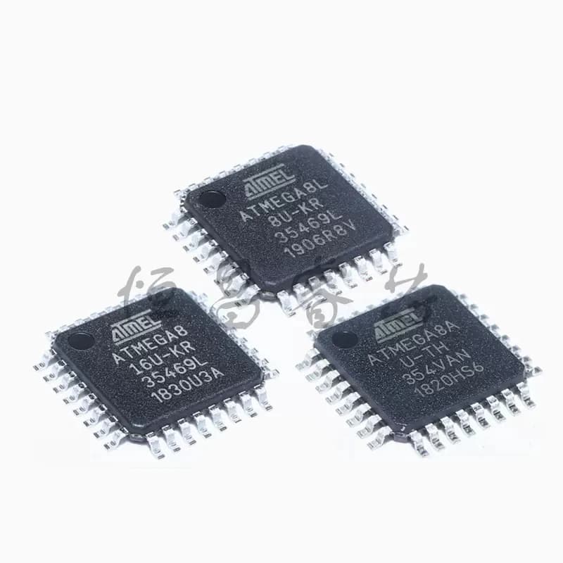 5PCS ATMEGA8-16AU ATMEGA8A-AU ATMEGA8L-8AU Brand New Original QFP32 Microcontroller