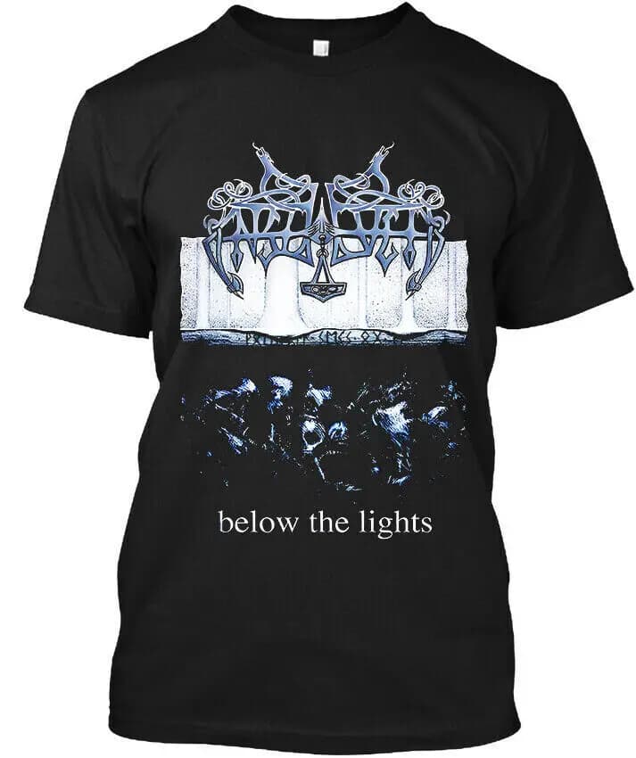Limited NEW! Enslaved Below the Lights Norway Extreme Music Logo T-Shirt S-4XL