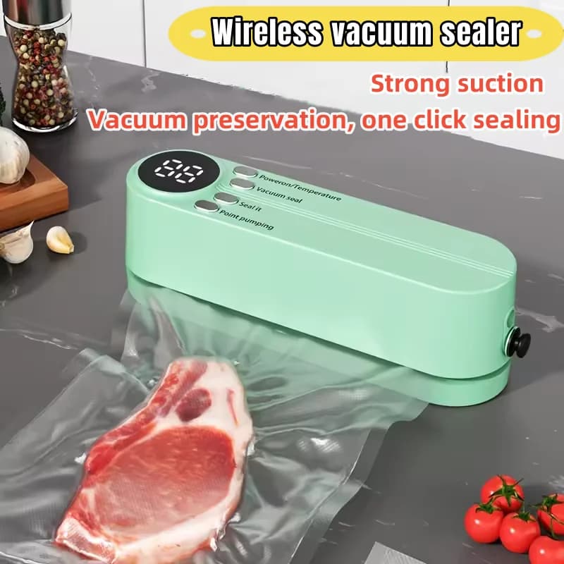 Portable Usb Charging Vacuum Sealer A Multifunctional Food Sealer With Sealing External Suction Inflation Functions New Hot Sale