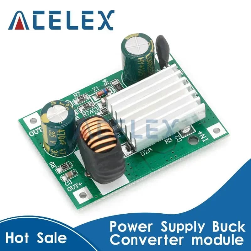 DC 9V 12V 24V 36V 48V 72V 84V 120V to 5V 12V 3A Step Down Module Power Supply DC DC converter Non-isolated Buck Converter