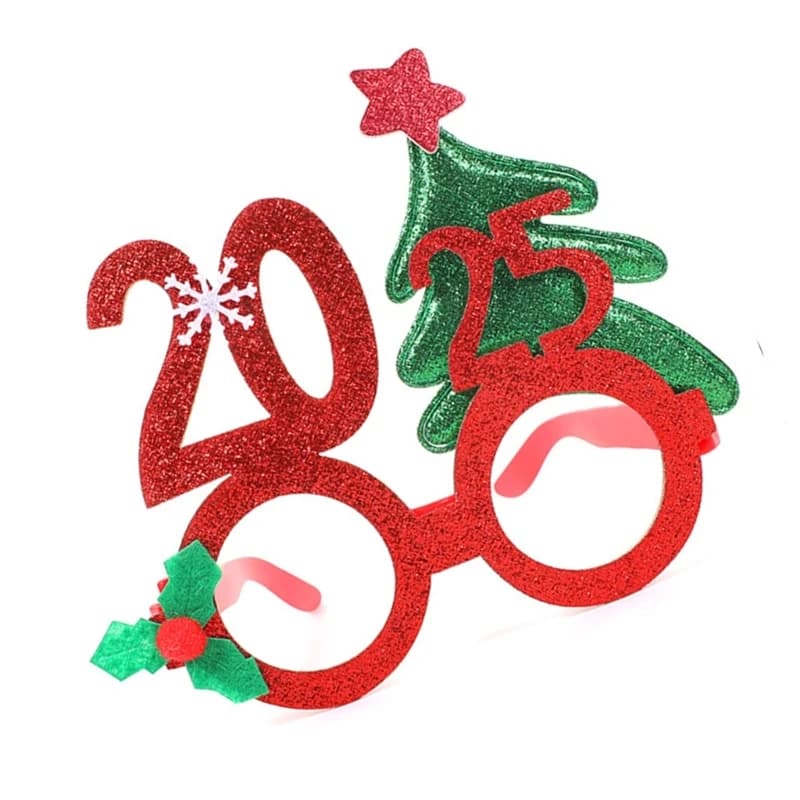 Christmas Glasses Frames 2025 Glasses Holiday Glasses Frames Party Supplies