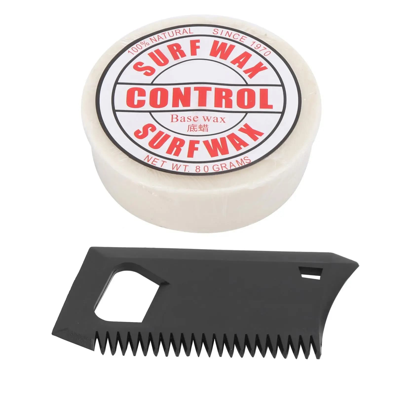 Lightweight Cold Water Surfboard Wax with Comb - Ideal for Surfing and Skateboarding