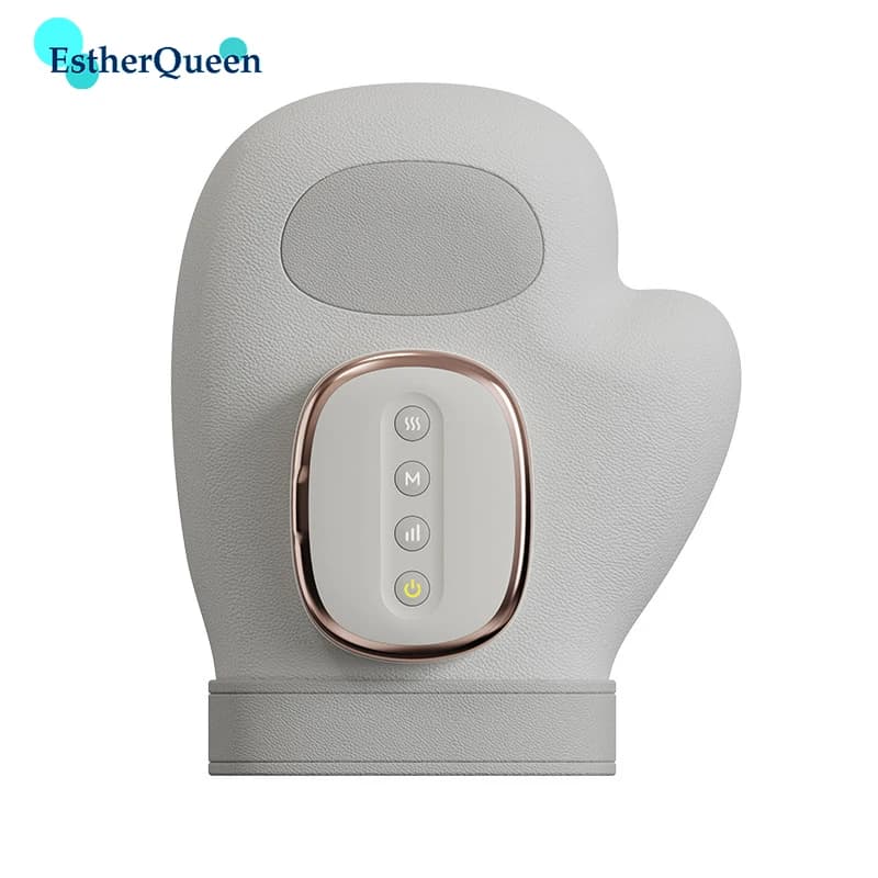 Wireless hand joint hand massager, hot compress pressure acupoint electric palm and finger therapy device joint therapy massager