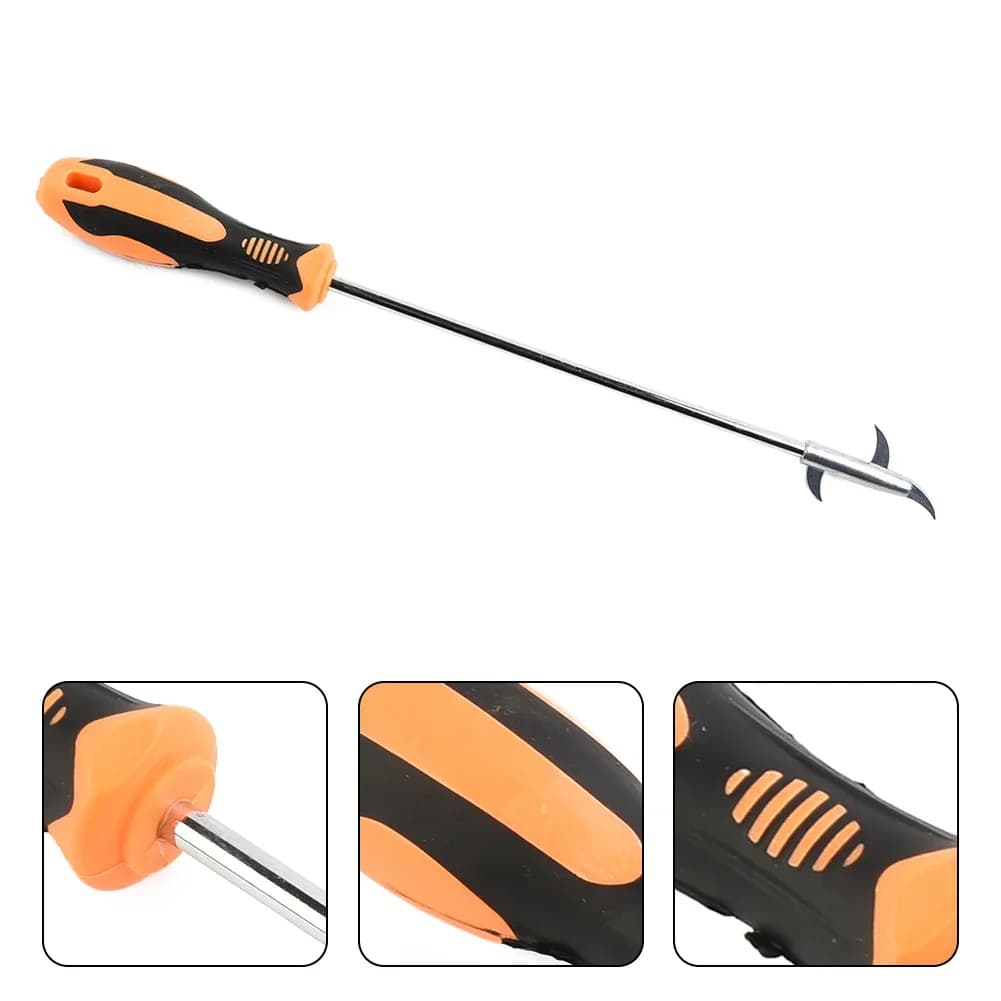 Enhanced Tire Cleaning hook Tool 6510# steel Tire Stone Cleaner Groove Broken Stone Remover Screwdriver with Hook head