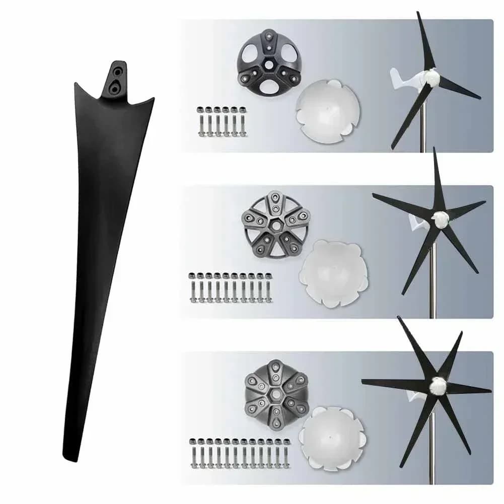 Repeller Wind Generator Wind Turbine Blades Wind Generator Blades 530MM 550mm Outdoor Home Solar Generator Blades