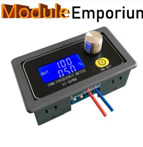 DC 3.3V-30V Generator Module 1-Channel 1Hz-150kHz PWM Pulse Frequency Duty Cycle Adjustable LCD Display Module