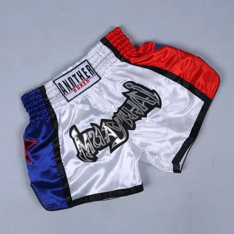 Anotherboxer MMA Shorts For Unisex Muay Thai Boxing Trunks Training Gym Fitness Fight Pants For Adult & Children