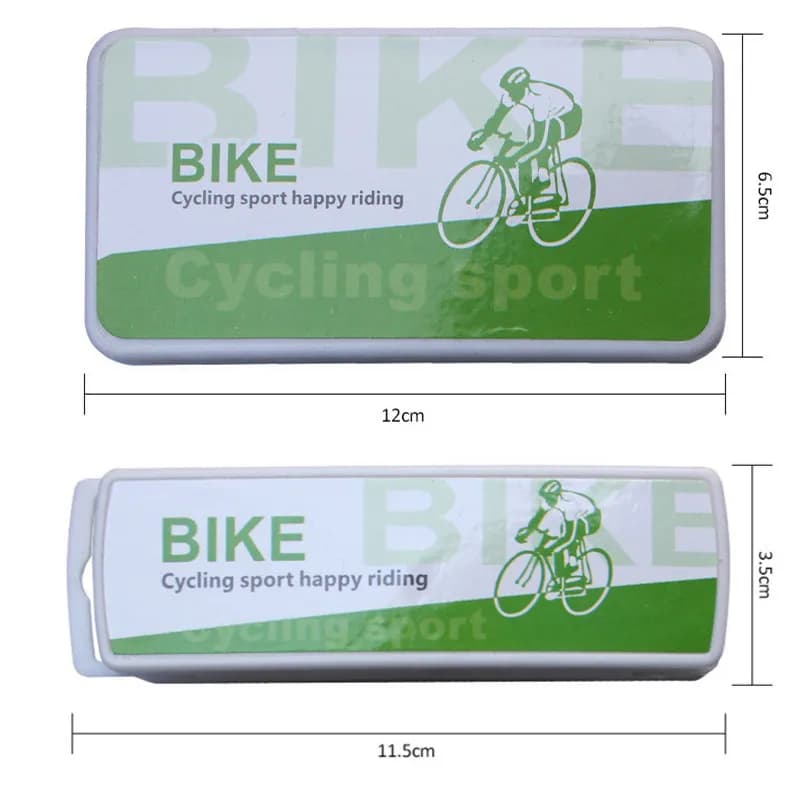 1 Set Mini Portable Bicycle Tire Repair tool Kit Glue-free Self-Adhesive Patches For mountain bike Electric car road bikes