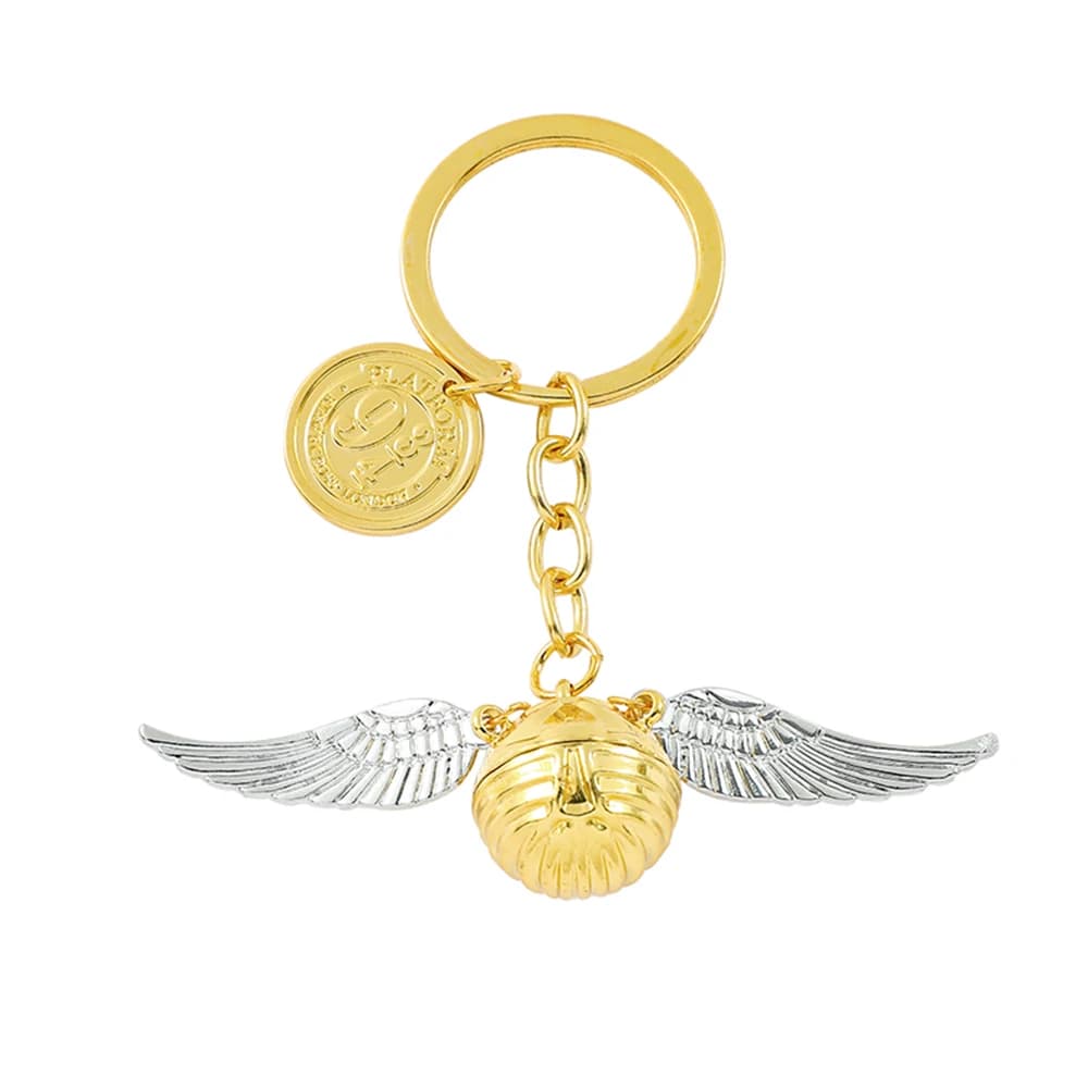 Movie Harri Potter keychain Fashion Trend Golden Snitch Pendant Keychain Boys Girl for Backpack Accessories Jewelry Gift