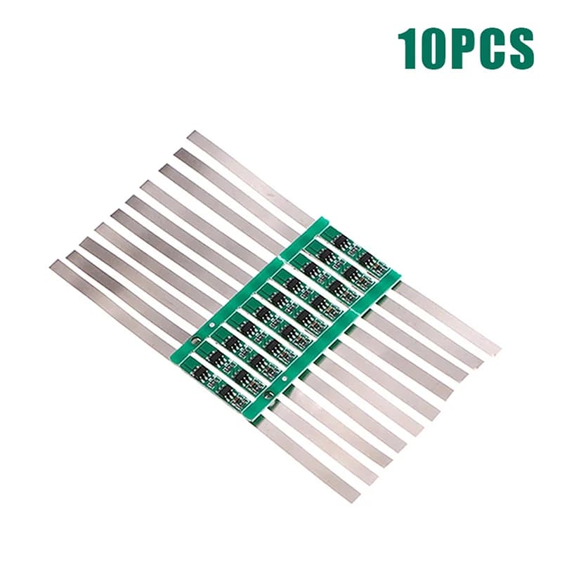 NEW 10Pcs 3A Detection Circuit Battery Protection Board 3.7V 18650 Lithium Battery Overcharge Module Cell Battery Accessories
