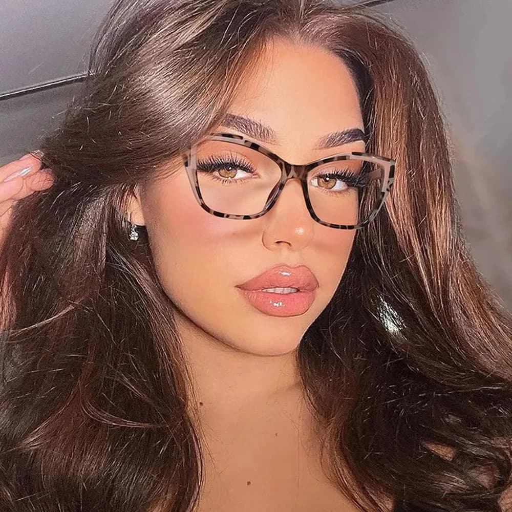 1pcs Women's Optical Glasses Frame, Blue Light Glasses, WOMEN'S Fashion Glasses, Brand Designer