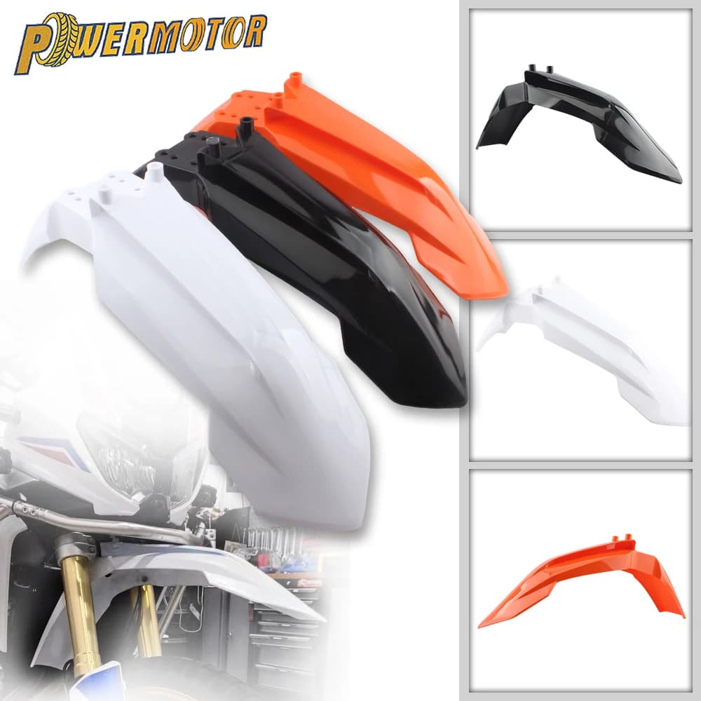 For KTM Motorcycle Front Fender Mudguard 65 SX EXC XC EXCF XCW 2016 to 2018 Dirtbike Tuning Mud Guard Motocross Accessories