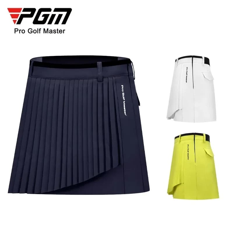 PGM golf skirt summer women's pleated skirt stretch drape s kirt women's sports skir t
