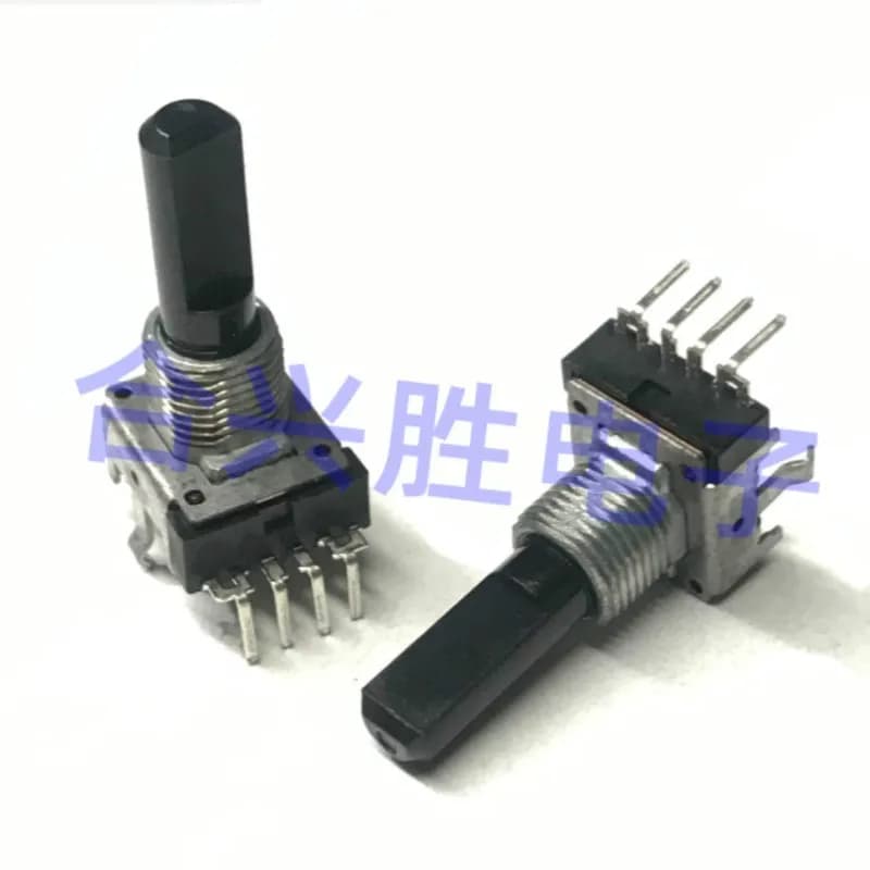 1 Piece RK11 Type Rotary Potentiometer A100K Power Amplifier Mixer Electronic Piano Volume Potentiometer 4Pin