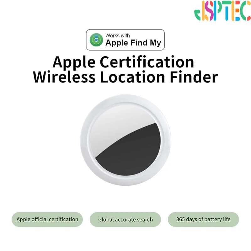 Security Bluetooth GPS Tag Based on Apple Find My app Anti-lose Tracker Sound Locate Message Reminder Alarm Key Finder Apple GPS