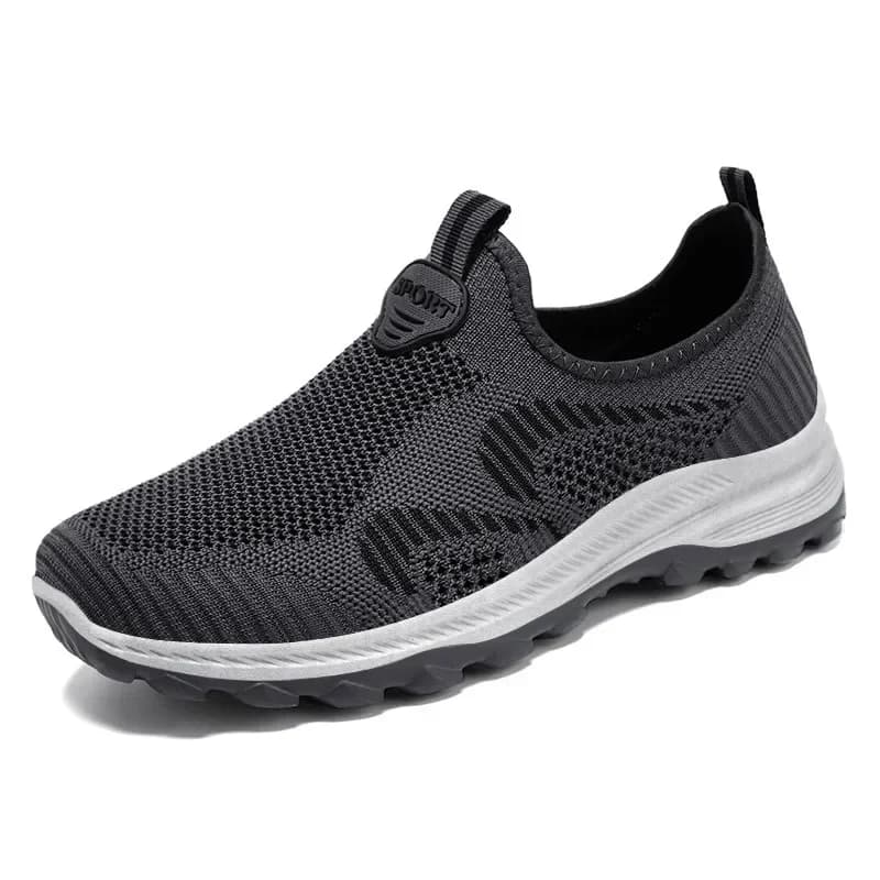 2024 summer new men's shoes, breathable middle-aged and elderly couples walking shoes casual sports shoes