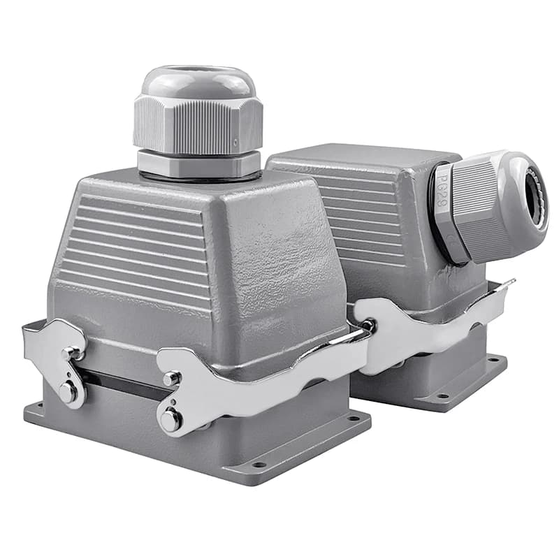 Heavy Duty Connectors HDC-HE-032-1/2 F/M 32pin 16A Industrial rectangular Connector plug Screw connection