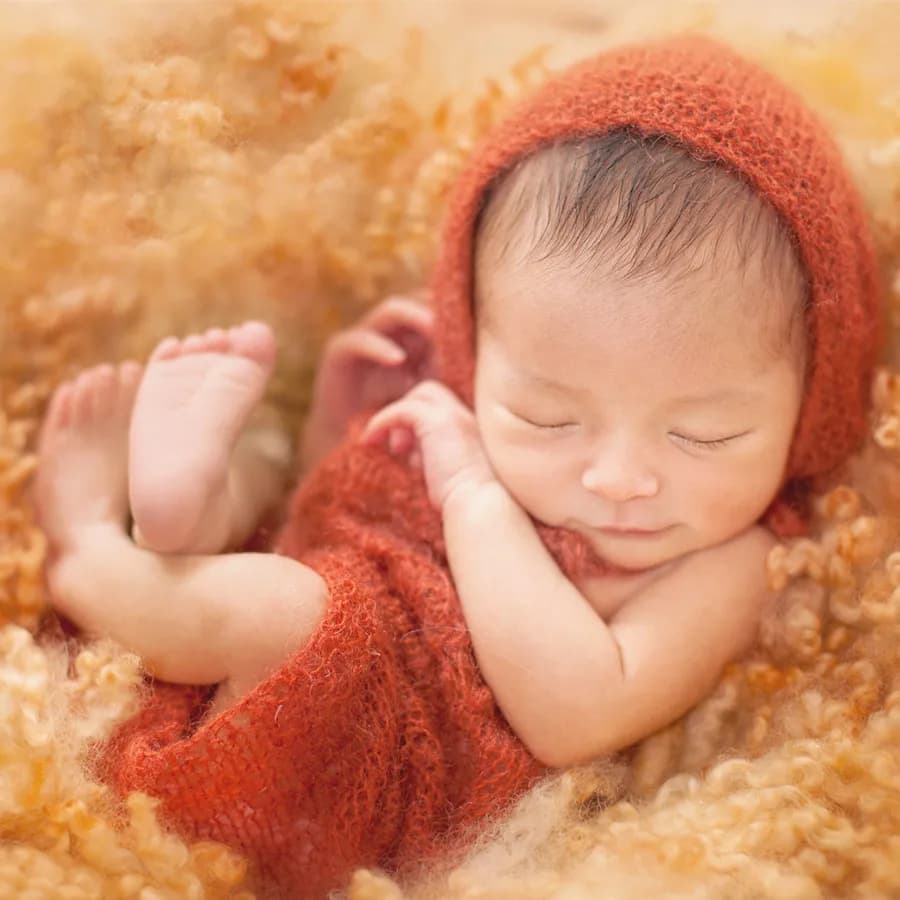 Baby Mohair Romper and Bonnet Set Baby Mohair Overall Set  Baby Girl Clothes Jumpsuits Newborn Baby Photo Prop