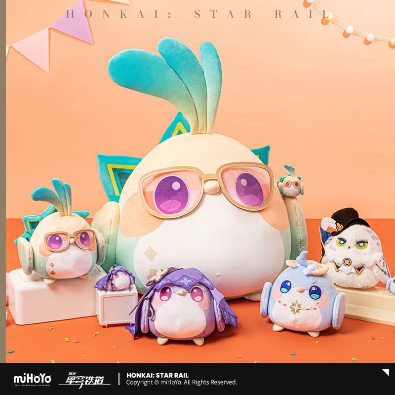 Presale Game Honkai Star Rail Official Merch miHoYo Original Authentic JMDHYS Series Plush Doll Keychain Aventurine Borin