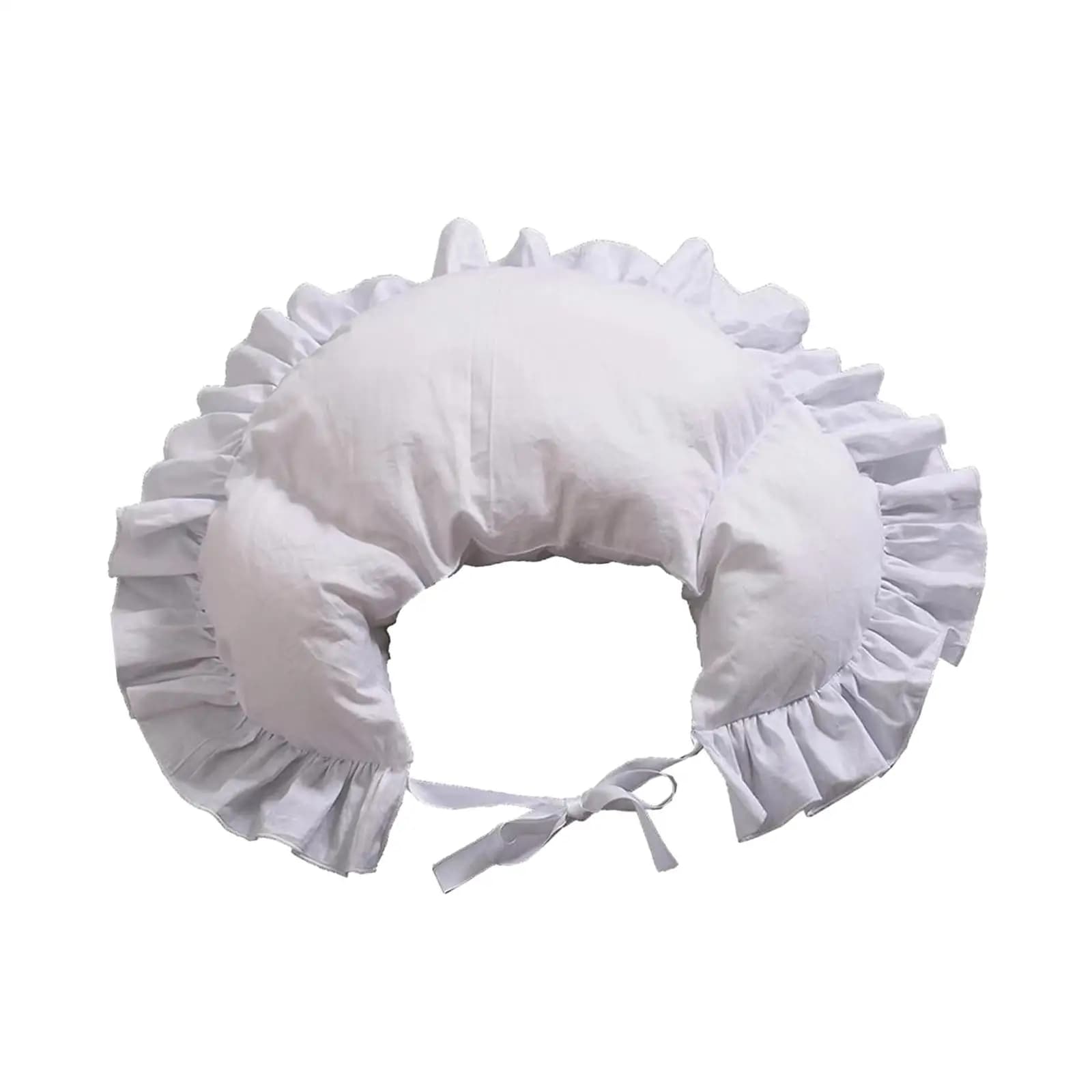 Women White Bum Roll Dress Gown Underskirt Victorian Cosplay Accessory Elizabethan Petticoat Victorian Bustle Pad Bustle Pannier