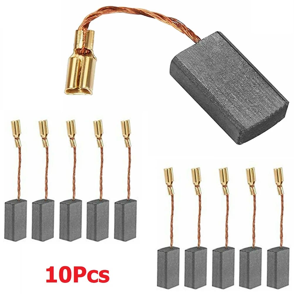 10pcs Carbon Brushes Replacement Parts 5x8x15mm For Bosch Motor Angle Grinder Carbon Brushes Power Tool Accessories