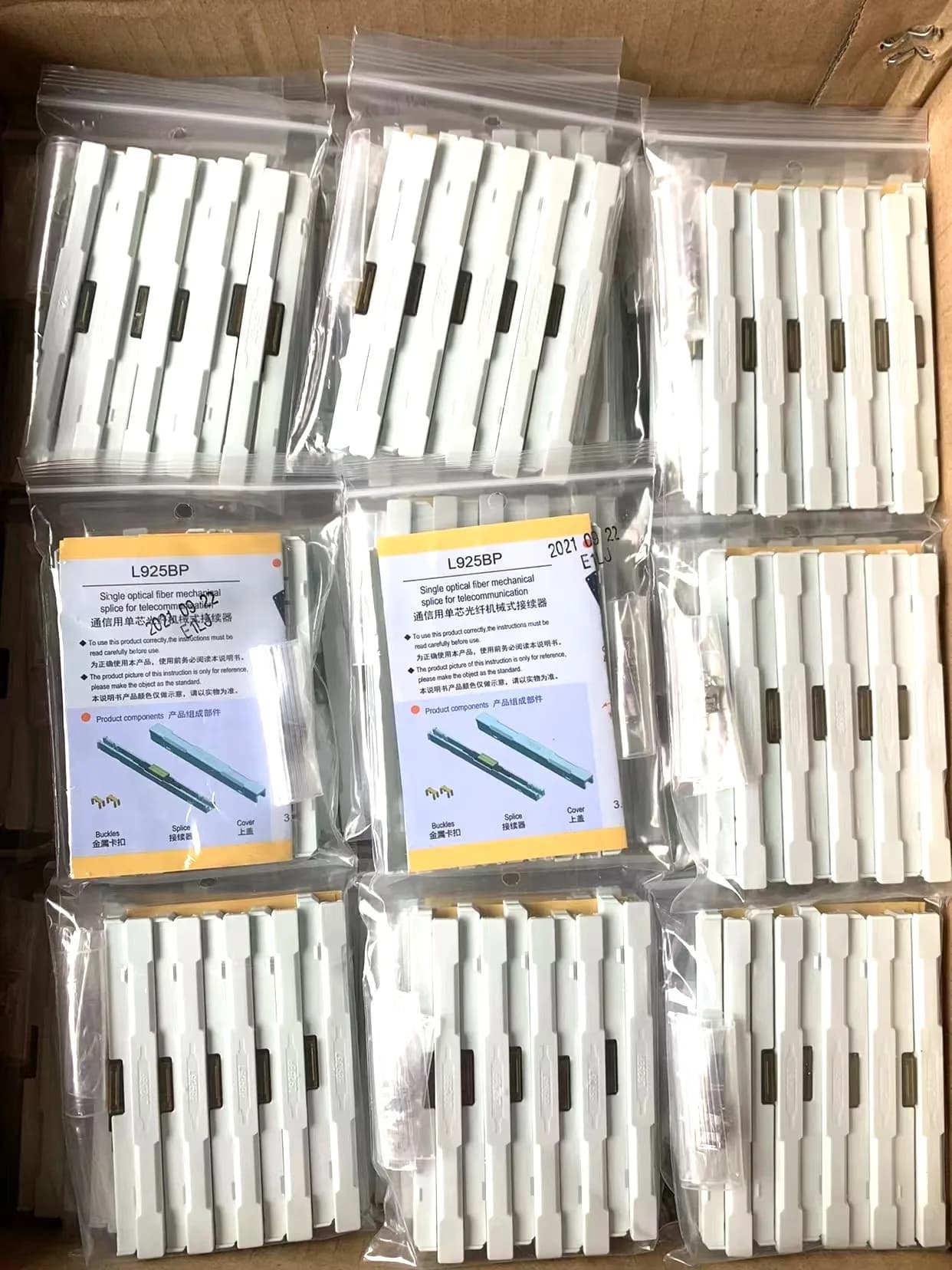 UNIKIT L925BP Fiber Optic Mechanical Splice Drop Cable Splice Bare Fiber Cold Connector Fiber Optic Mechanical Splice