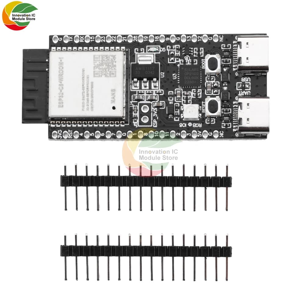 ESP32-C6-DevKitC-1 WiFi Bluetooth Development Board Core Board CP2102 Onboard ESP32-C6-DevKitC-1-N8 Module TYPE-C Interface