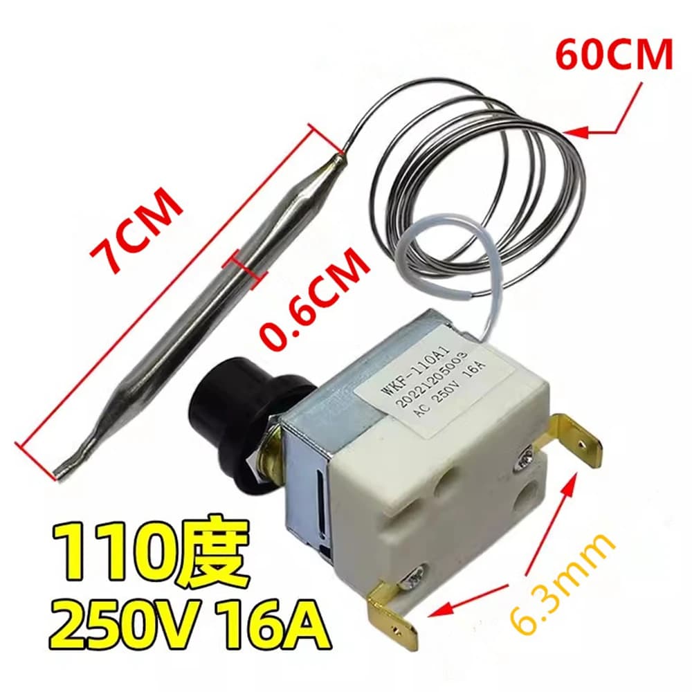 110° Electric fryer temperature limiter ST-240CX degree electric fryer shutdown protector manual reset electric fryer ceramic te