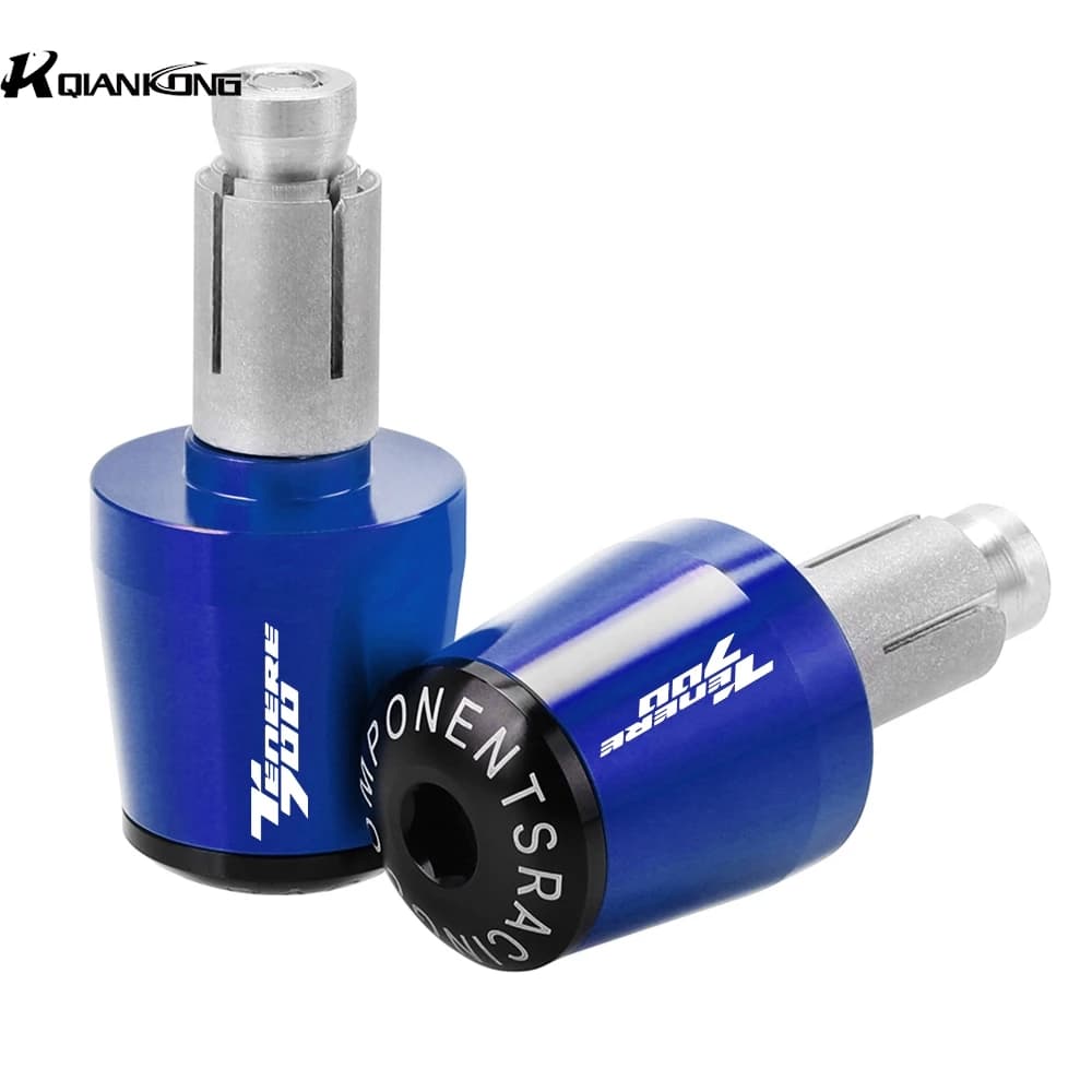 For Yamaha TENERE 700 SUPER TENERE SE TENERE700 Handlebar Gear Balanced Plug Slider HBAR END CAP Handle Bar Cap End Plugs