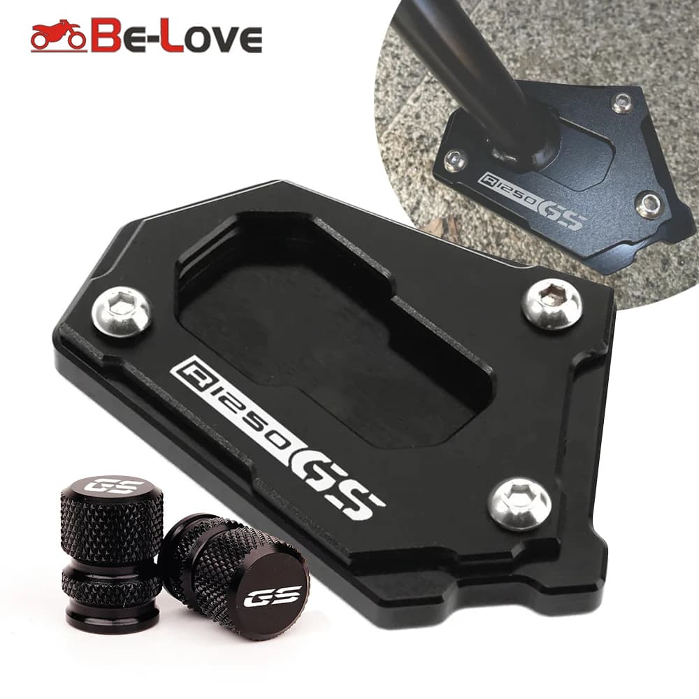 For BMW R1250GS R1200GS R1250 GS Adventure R1200 GS GSA gs1250 HP Motorcycle Kickstand Side Stand Extension Pad R 1250 1200 GS