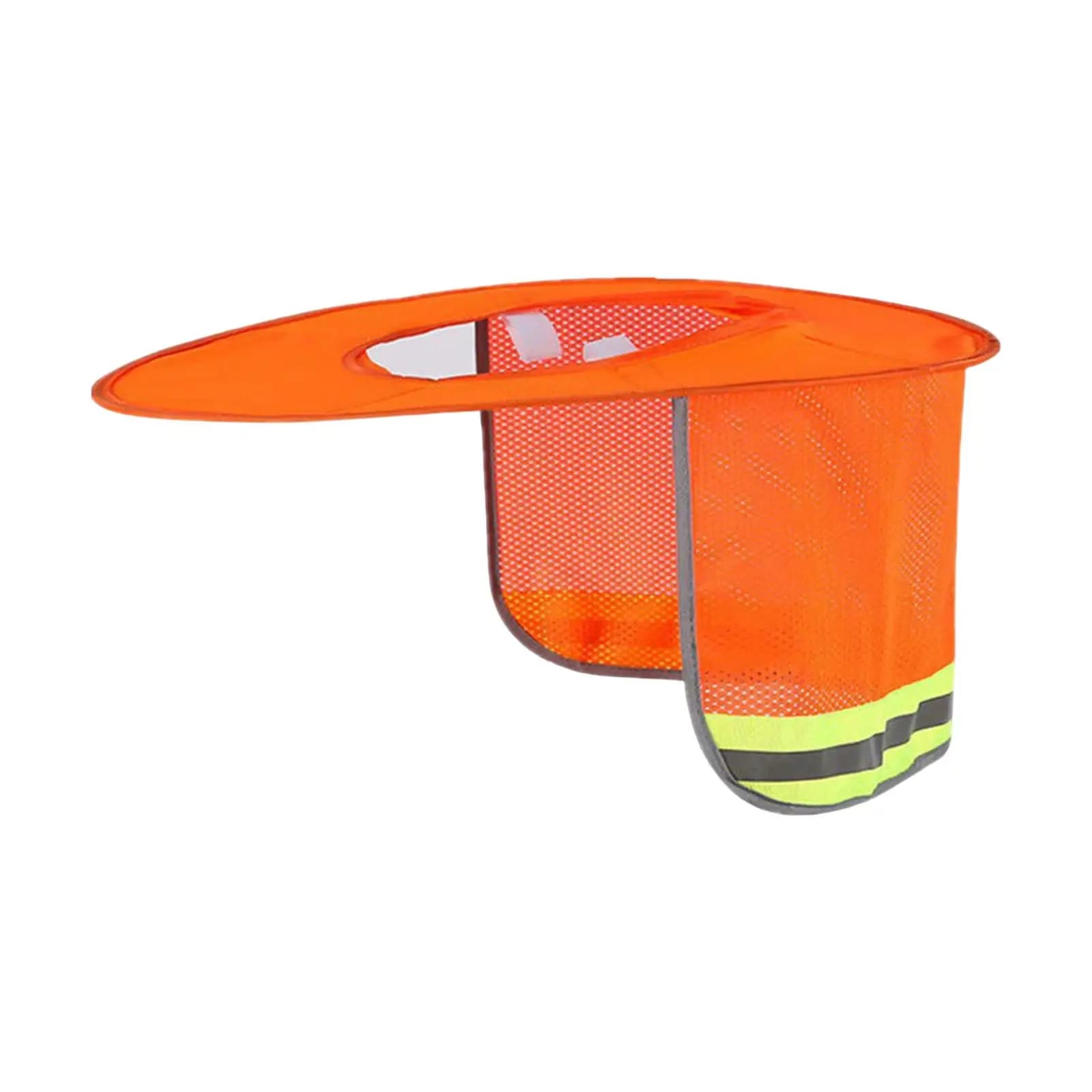 Hard Hat Sun Shield Lightweight Portable for Construction Sites Hard Hat Accessories Full Brim Hard Hat Visor Neck Sun Shield