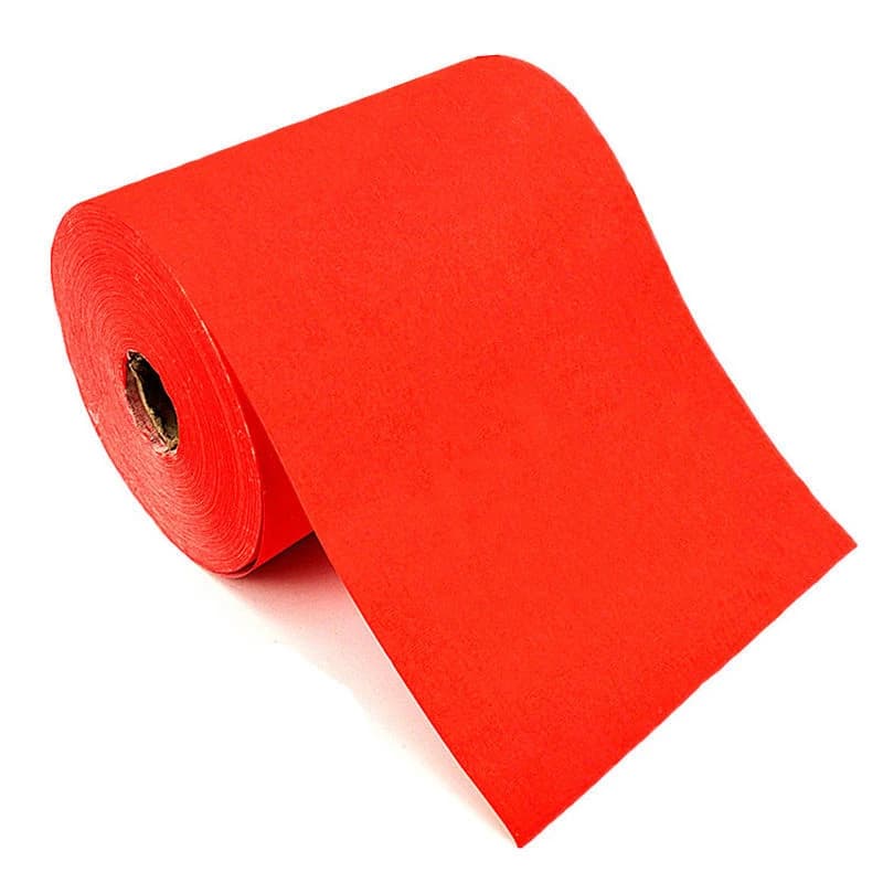 Red Xuan Paper Chinese Spring Festival Couplet Red Rice Paper Half-Ripe Xuan Paper Calligraphy Rijstpapier Papel China Decoupage