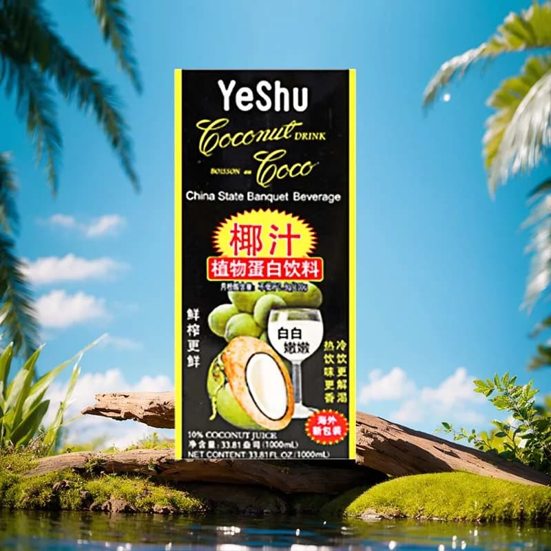 YeShu-Coconut Juice in Soft Packing 35.30 oz (1000ml)*1 Box