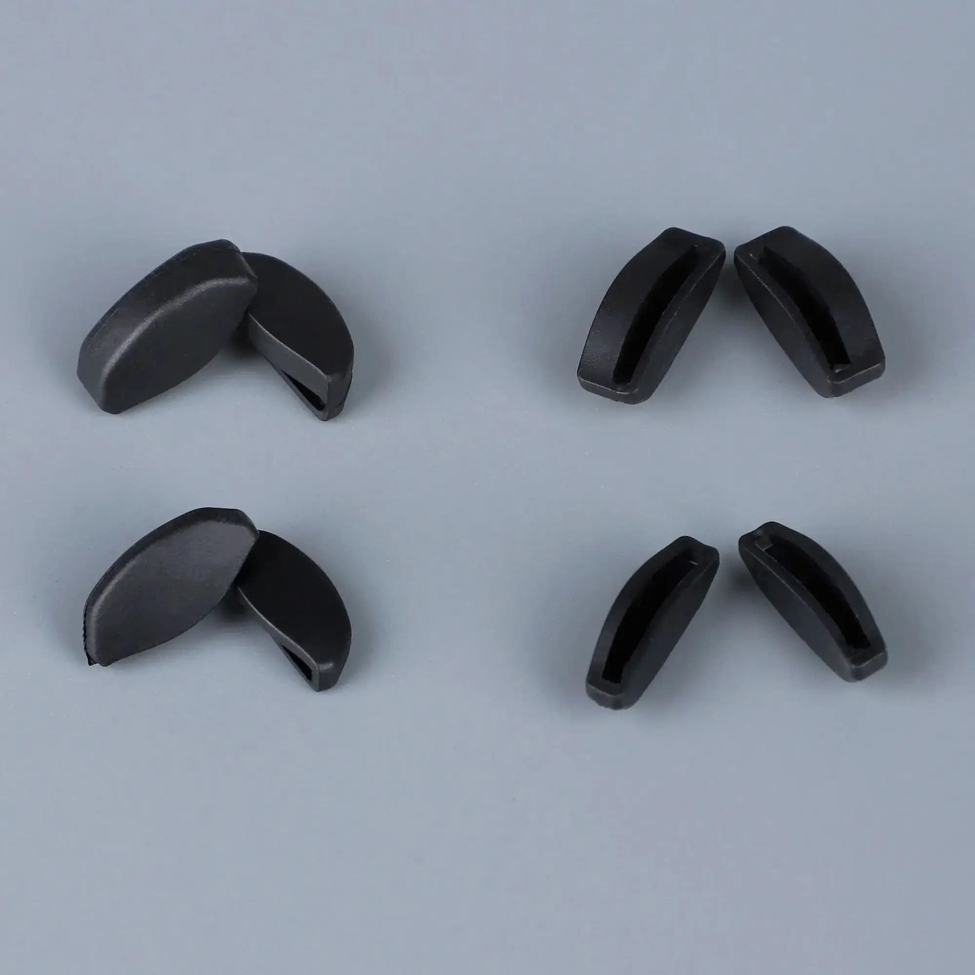 E.O.S 2Pairs Large&Small Set Nose Pads Replacement for OAKLEY Top Knot OO9434,Top Knot RX OX3238,Wildrye OO9230 Frame