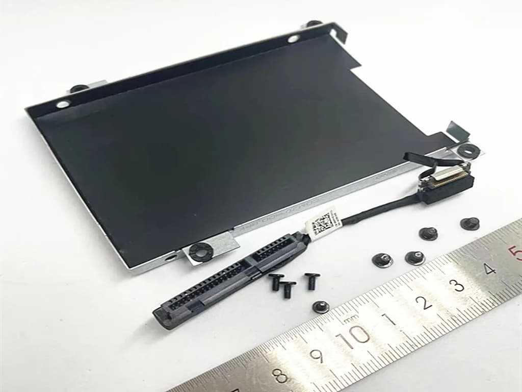 SATA Hard Drive Caddy Bracket for Dell Latitude 5480 5488 5490 5491 5495 E5480 E5490 E5491 HDD Cable DC02C00B100 080RK8 0NDT6