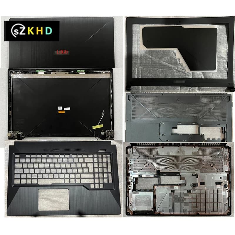 13NB0GP1AP0301 New For ASUS FZ63V ZX63 FX63 FX503 LCD Back Cover Screen Bezel Frame Palmrest Upper Case Bottom Base Case