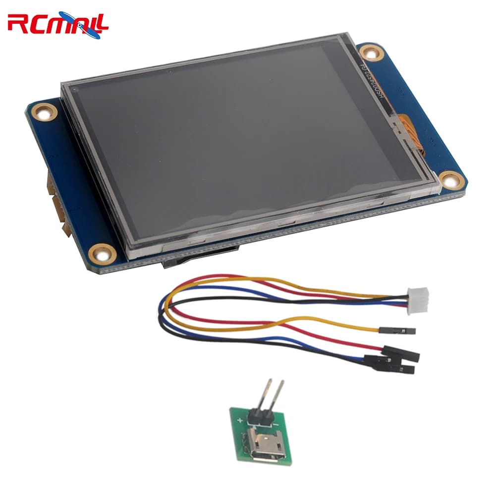 Nextion 2.4'' UART HMI Smart LCD Display Module NX3224T024 2.4 Inch Resistive Touch Screen for Arduino Raspberry Pi ESP8266