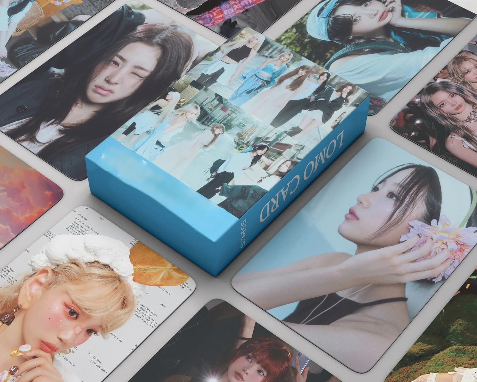 Kpop New Ablum Lomo Card Postcards For Fans Collection Gifts 55pcs/set