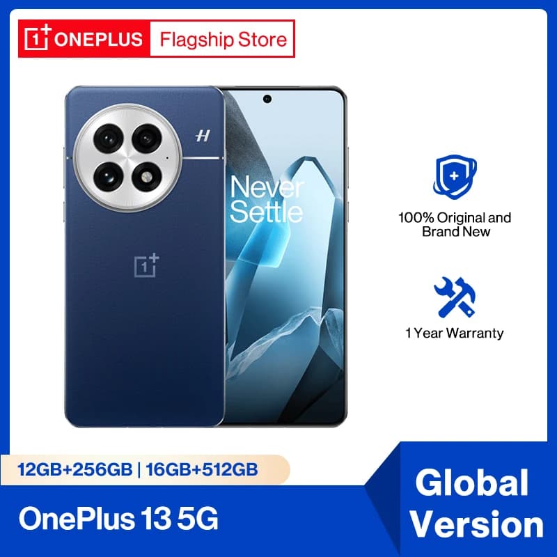 OnePlus 13 Global Version AI Smartphone Snapdragon 8 Elite 6000mAh Battery 50W AIRVOOC Wireless Charge NFC