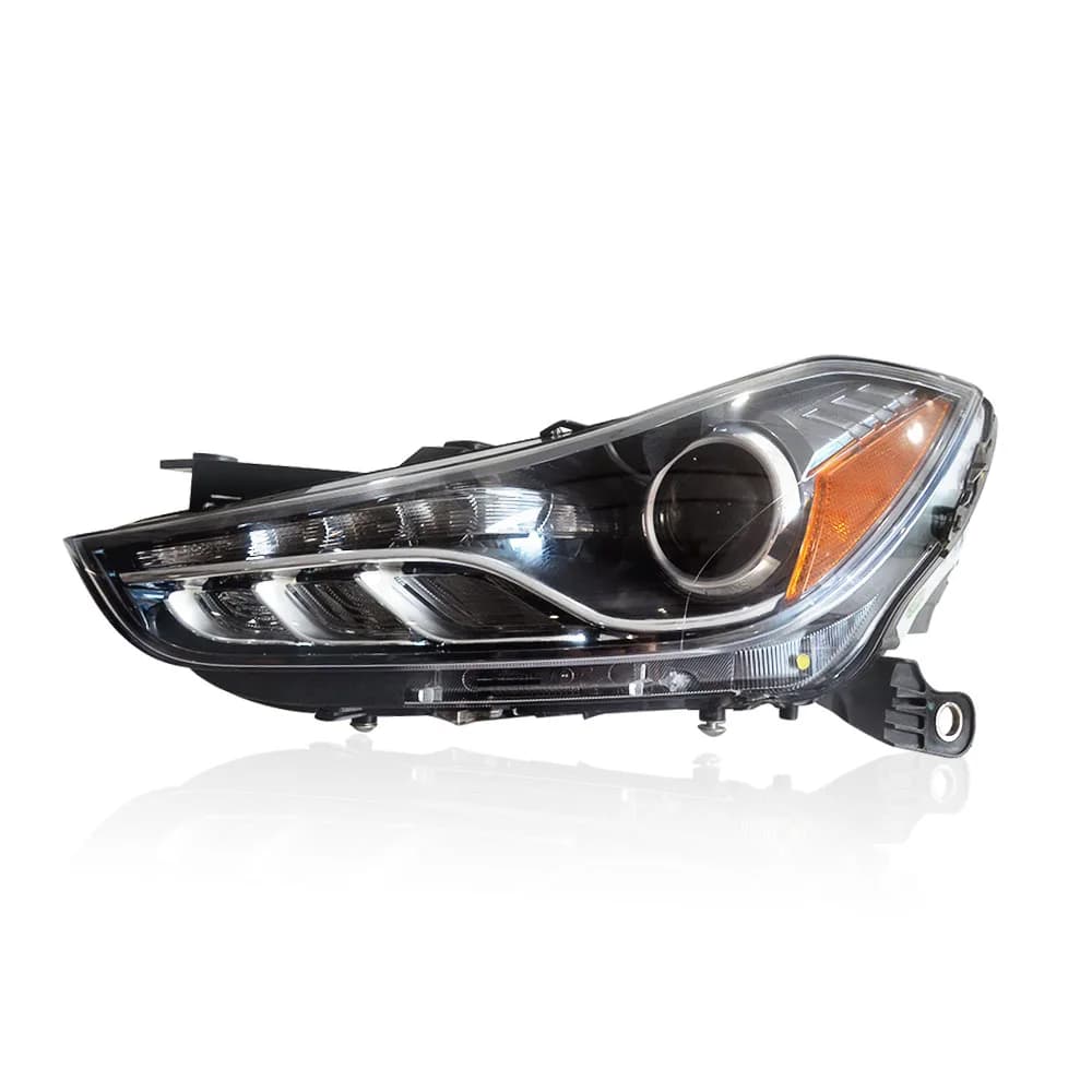 CAR HEAD LAMP FOR MASERATI GHIBLI 2014-2017 HID XENON ADAPTIVE LED HEADLIGHTS USA VERSION ORIGINAL USED HEADLIGHT OE 00670038241