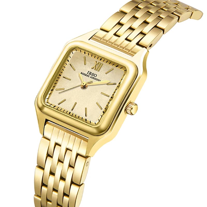 Fashion Steel Square Watch Women Waterproof Luxury Exquisite Quartz Retro Wristwatch Ladies Casual Brand Girl Hand Wrist Clock