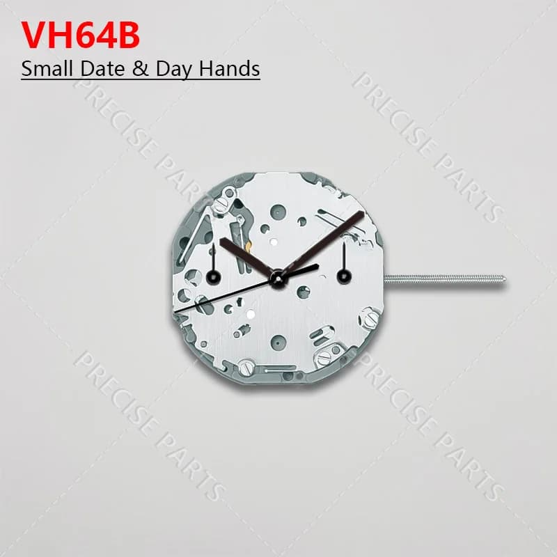 Japanese Time Module movement VH64A Movement Scanning Second And Compound Eye TMI Japanese Quartz Movement